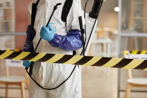 Professional Sewage Cleanup technician working in Manchester, VA